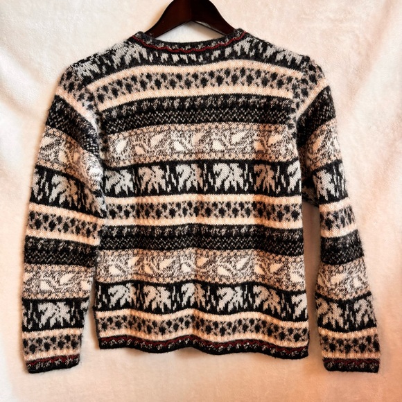 Rafa made in Peru 100% Alpaca button up cardigan guesstimate size small - Picture 3 of 9